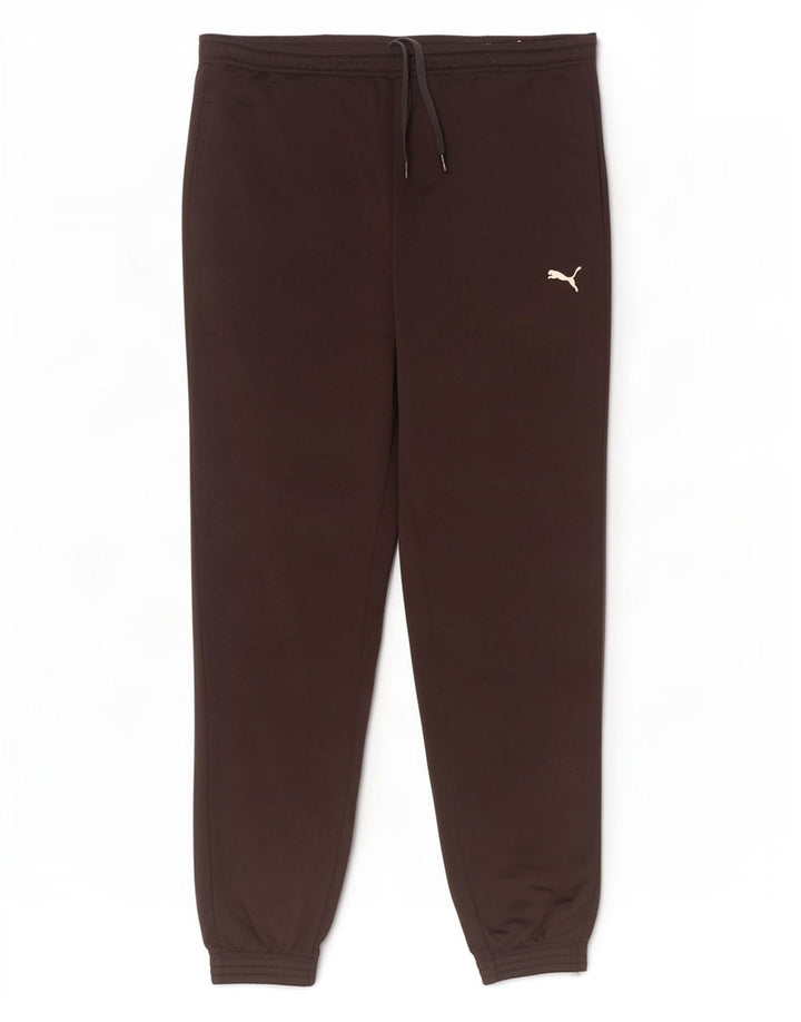 Puma Mens Tracksuit Trousers Joggers XL Black Polyester