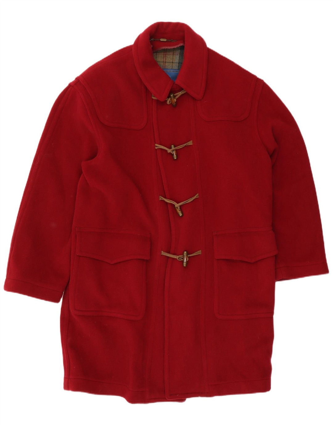 Azzurra Mens Duffle Coat UK 40 Large Red