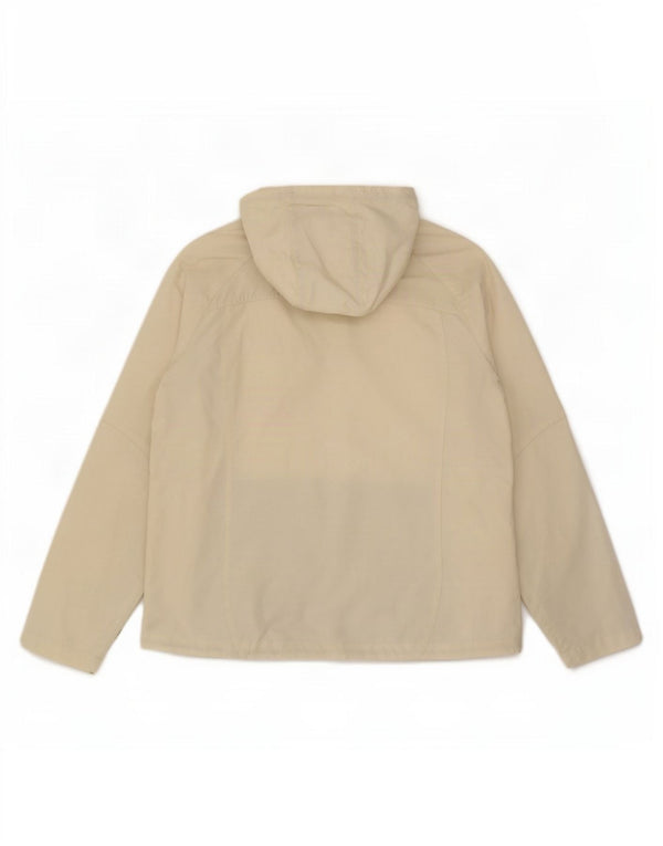 Jack Wolfskin Womens Hooded Tracksuit Top Jacket UK 18/20 XL Beige