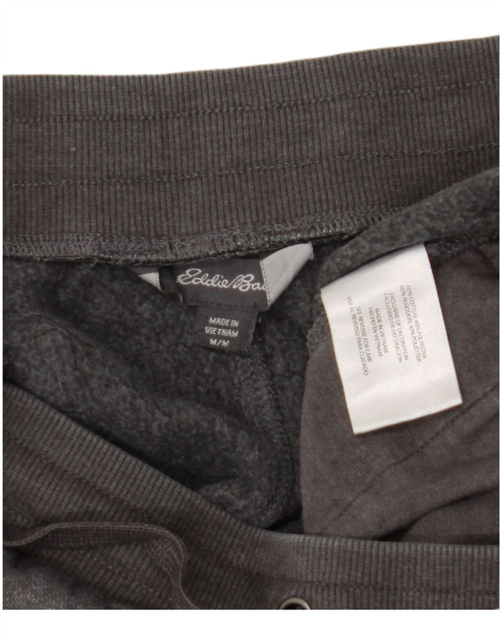 Eddie Bauer Womens Tracksuit Trousers Joggers UK 14 Medium  Grey Cotton