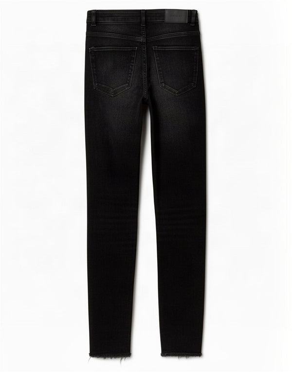Zara Womens Trafaluc Skinny Jeans EU 36 XS W26 L27 Black Cotton