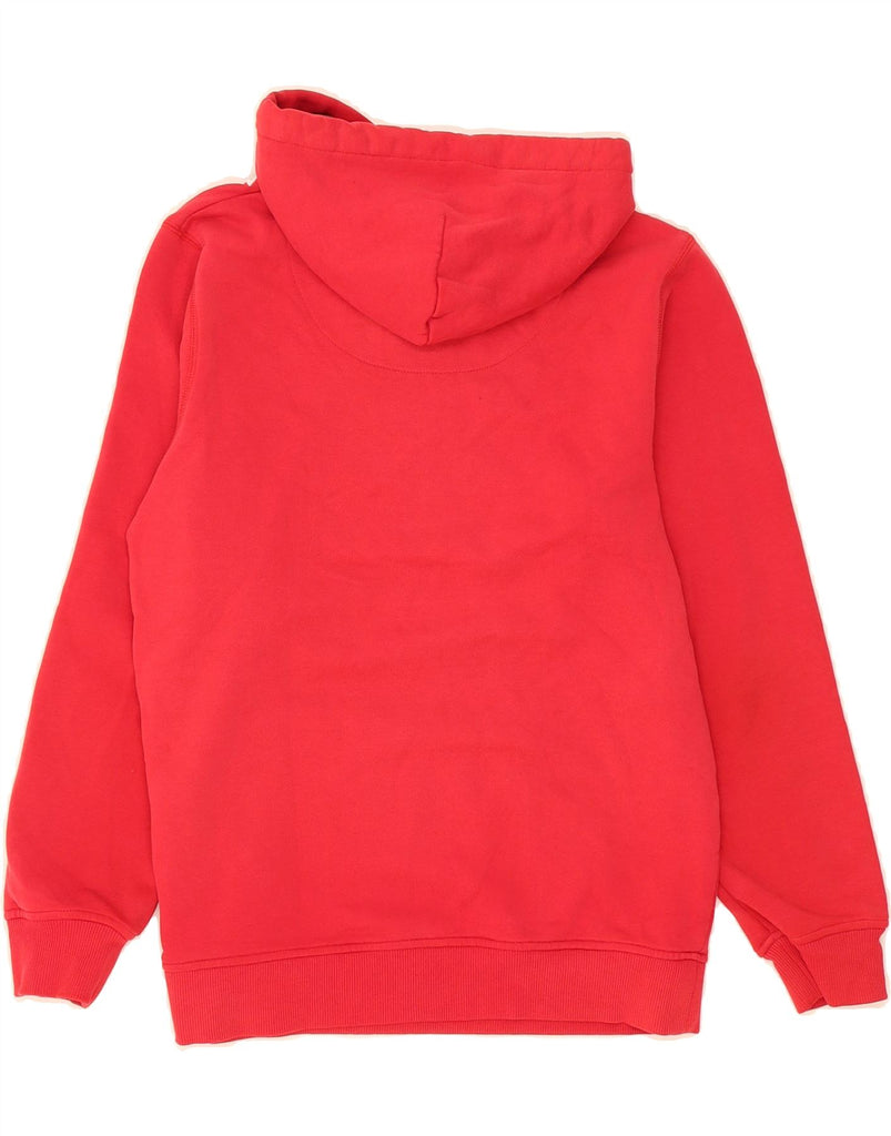 CANTERBURY Boys Graphic Hoodie Jumper 13-14 Years Red Vintage Canterbury and Second-Hand Canterbury from Messina Hembry 