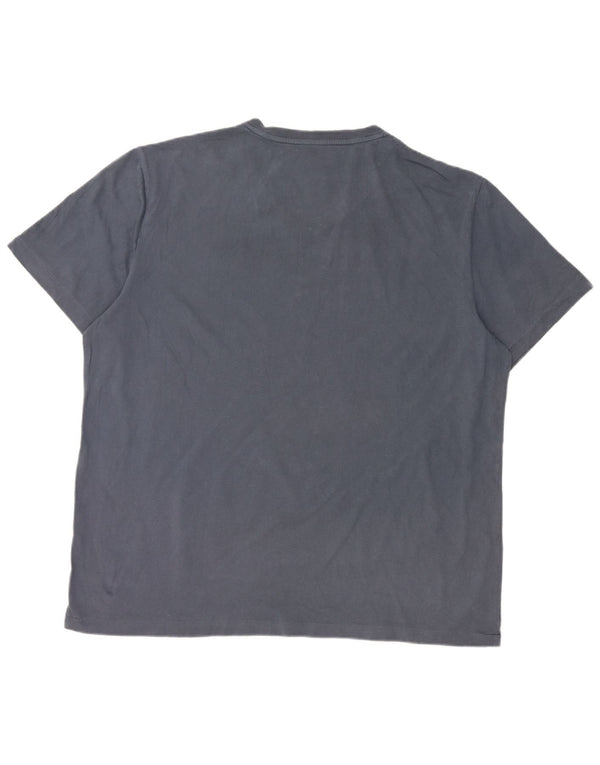 Polo Ralph Lauren Mens Custom Fit T-Shirt Top 2XL Navy Blue