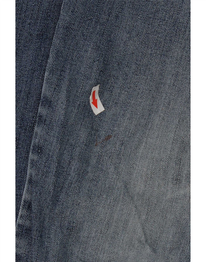 Marks & Spencer Mens Regular Cropped Jeans W38 L25 Blue Cotton
