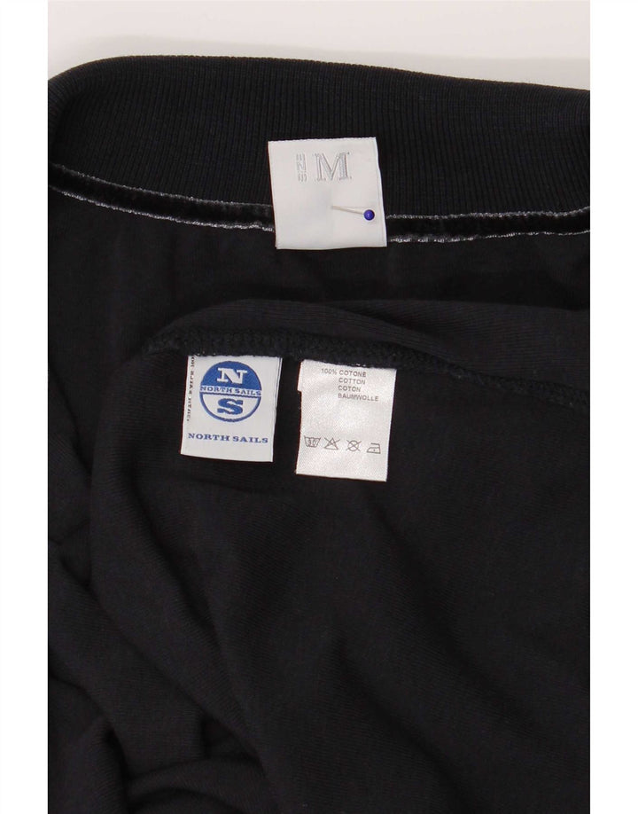 North Sails Womens Polo Shirt UK 14 Medium Navy Blue Cotton