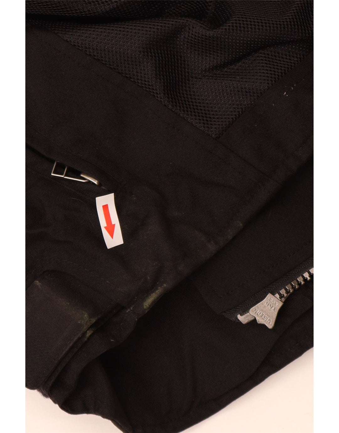Revit Mens Motorstyle Graphic Racer Jacket UK 36 Small Black Polyamide
