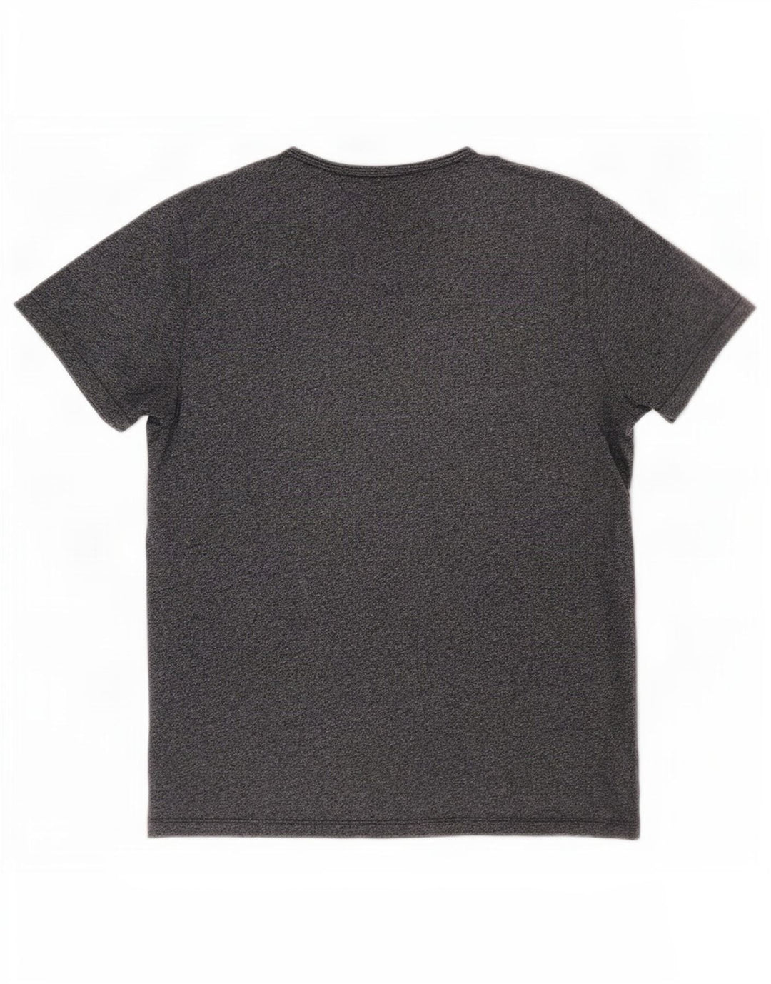 Tommy Hilfiger Mens T-Shirt Top Large Grey Flecked Cotton