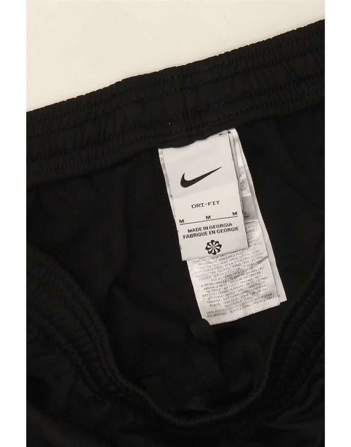 Nike Mens Dri Fit Tracksuit Trousers Medium Black Polyester