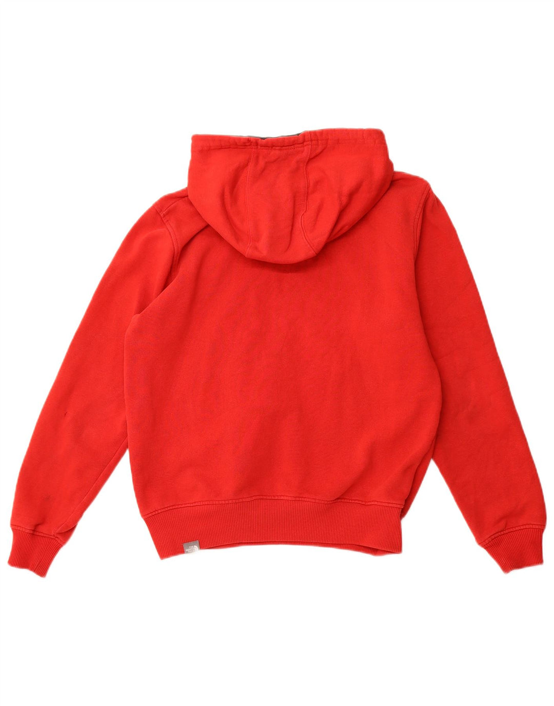 THE NORTH FACE Mens Graphic Hoodie Jumper Small Red Cotton