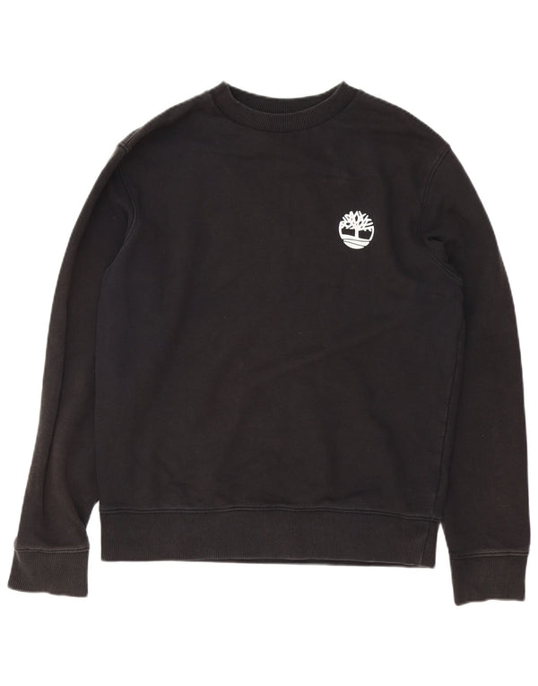 Timberland Mens Sweatshirt Jumper Medium Black