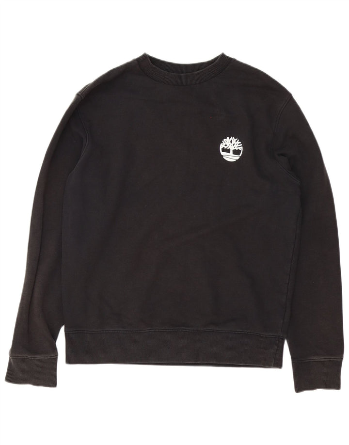 Timberland Mens Sweatshirt Jumper Medium Black