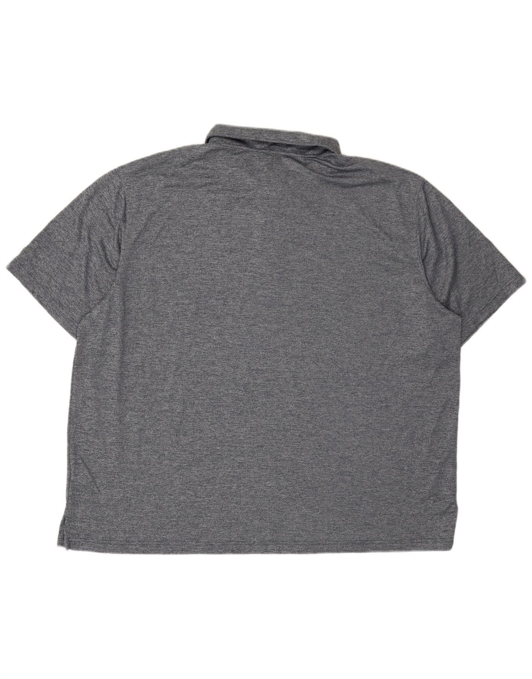 Reebok Mens Polo Shirt 3XL Grey Flecked Polyester