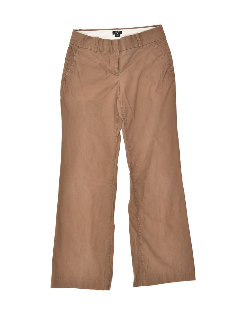 J. CREW Womens City Fit Bootcut Chino Trousers US 4 Small W30 L32  Brown | Vintage J. Crew | Thrift | Second-Hand J. Crew | Used Clothing | Messina Hembry 