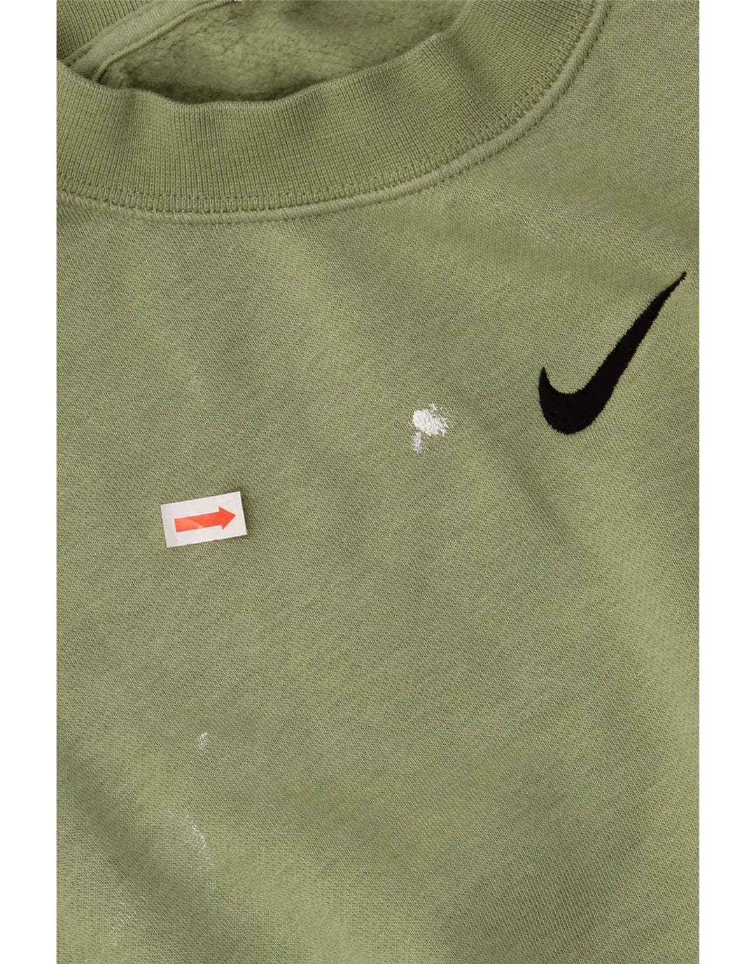 Nike Mens Loose Fit Sweatshirt Jumper Small Green Cotton