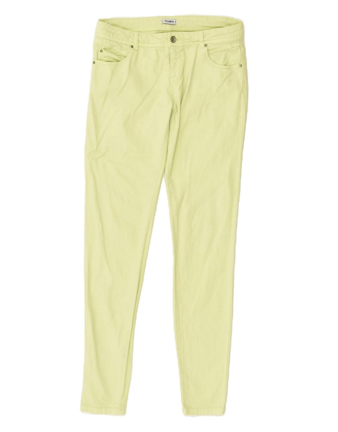PULL & BEAR Womens Skinny Casual Trousers EU 40 Medium W32 L32 Green | Vintage Pull & Bear | Thrift | Second-Hand Pull & Bear | Used Clothing | Messina Hembry 