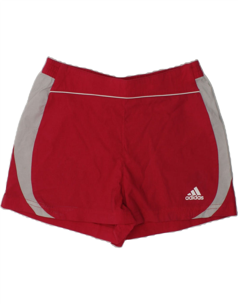 ADIDAS Girls Sport Shorts 11-12 Years Pink Polyamide | Vintage Adidas | Thrift | Second-Hand Adidas | Used Clothing | Messina Hembry 