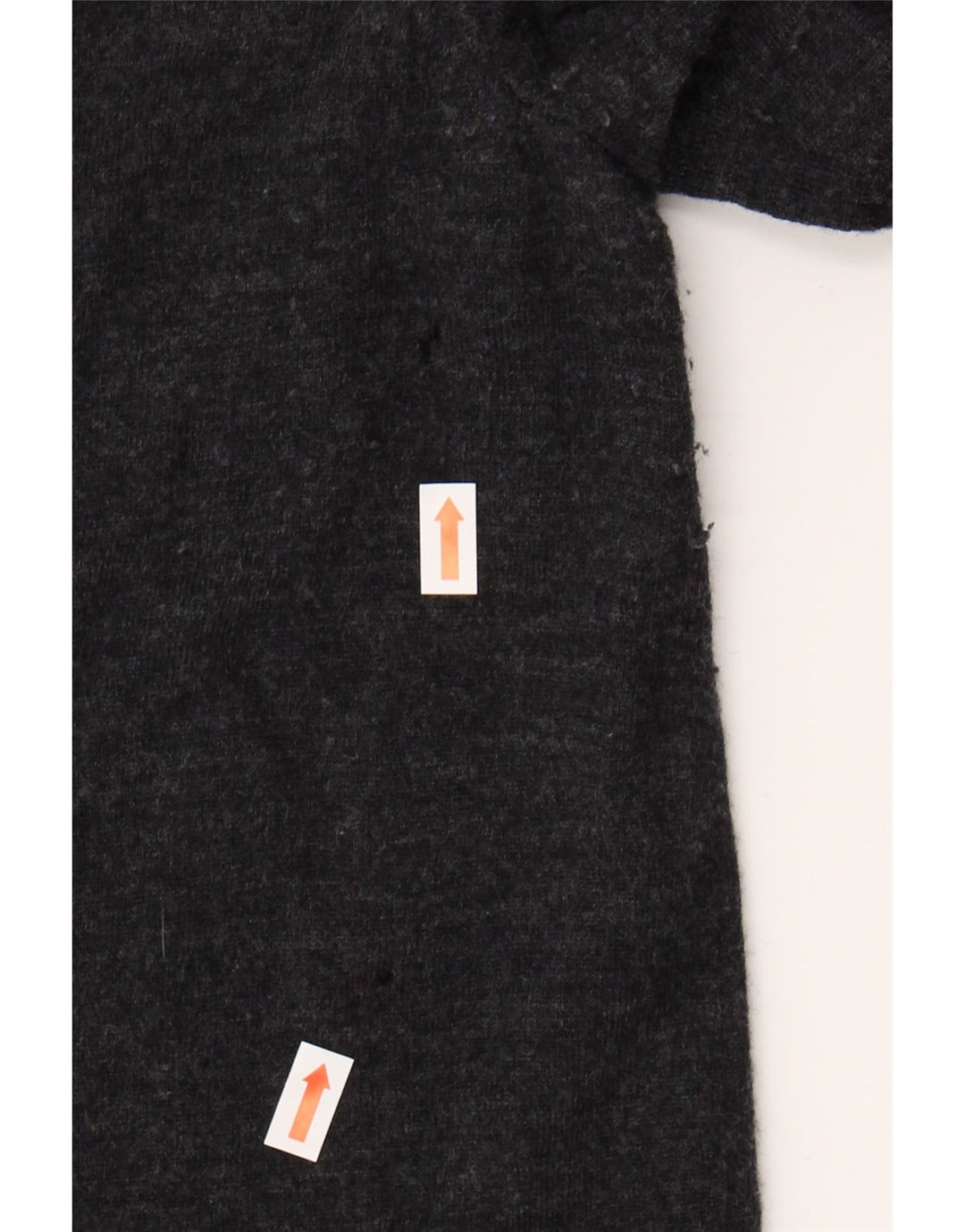 EDDIE BAUER Womens Open Cardigan Sweater UK 14 Large Grey Merino Wool Vintage Eddie Bauer and Second-Hand Eddie Bauer from Messina Hembry 