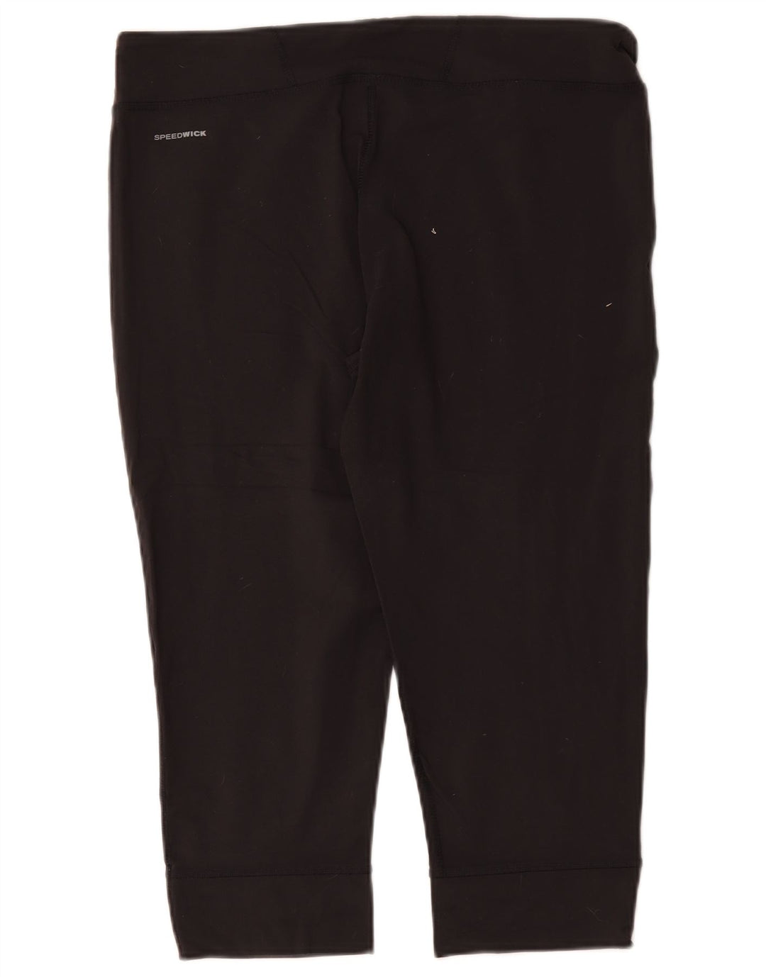 Reebok Womens Capri Leggings UK 18 XL Black Nylon
