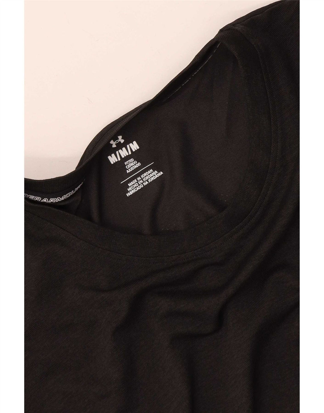 Under Armour Mens T-Shirt Top Medium Grey