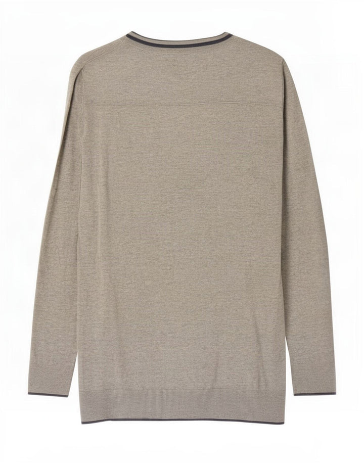 Tommy Hilfiger Womens Cardigan Sweater UK 14 Large Grey