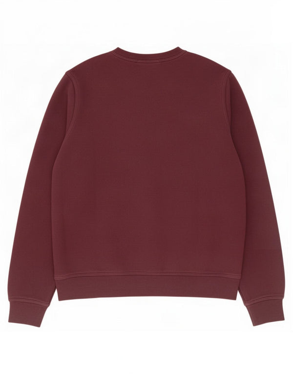 Nike Mens Sweatshirt Jumper Small Burgundy Cotton