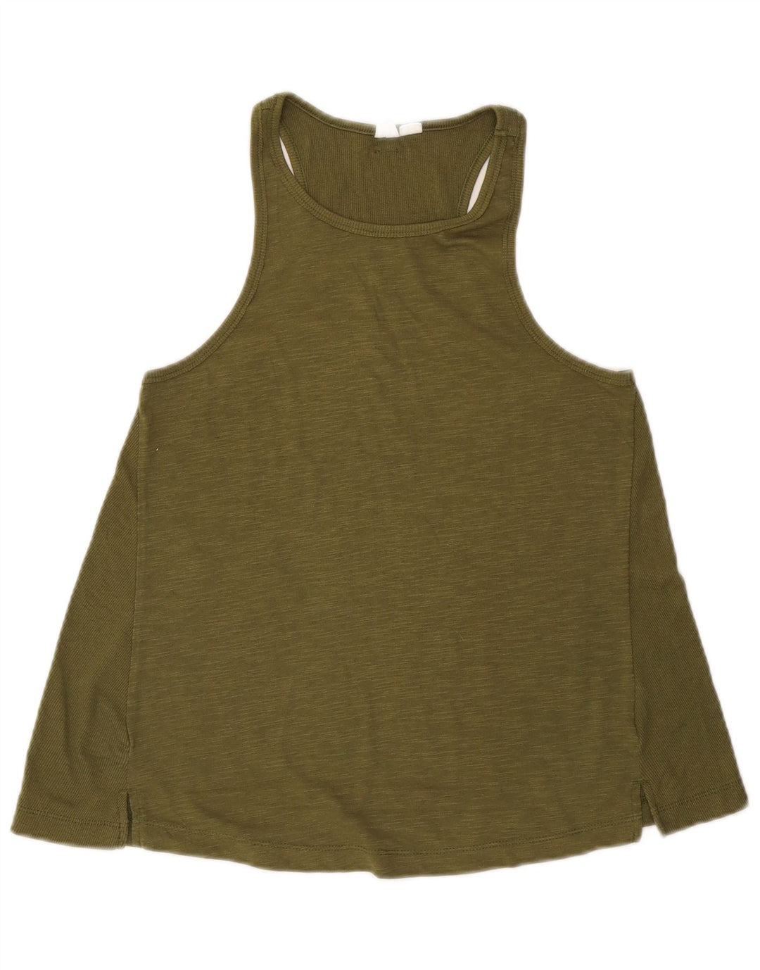 Roxy Womens Vest Top UK 10 Small Khaki Flecked