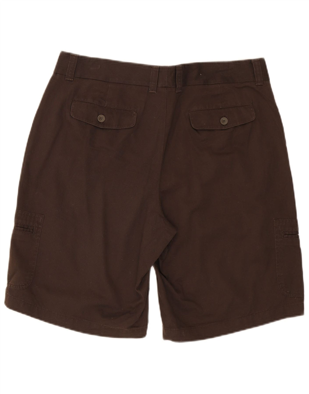 DOCKERS Womens Favorite Fit Cargo Shorts US 14 XL W36  Brown Cotton