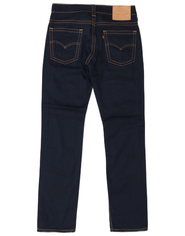 Levi's Mens 511 Slim Jeans W32 L34 Navy Blue Cotton