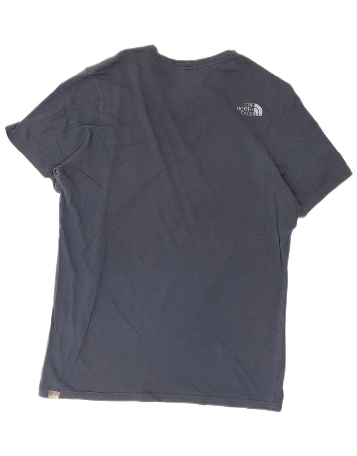 The North Face Mens Graphic T-Shirt Top Medium Blue