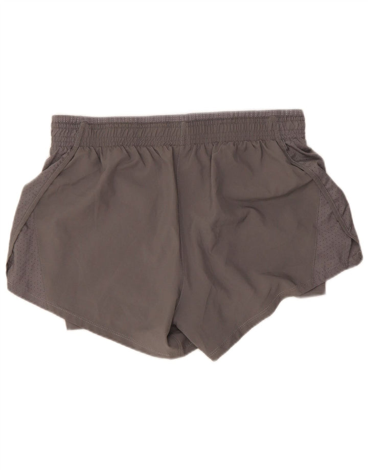 Nike Womens Dri Fit Sport Shorts UK 10 Small Grey