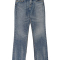Levi's Womens Straight Jeans W29 L32 Blue Cotton