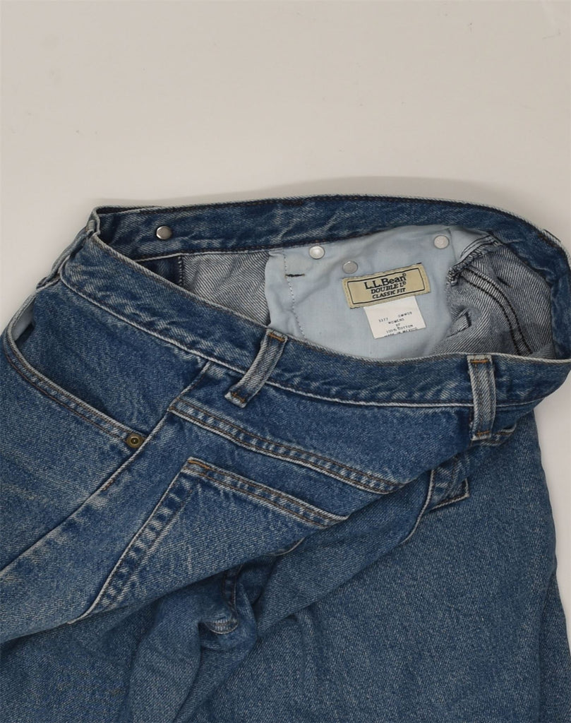 L.L.BEAN Womens Classic Fit Tapered Jeans US 8 Medium W28 L28 Blue Cotton | Vintage L.L.Bean | Thrift | Second-Hand L.L.Bean | Used Clothing | Messina Hembry 