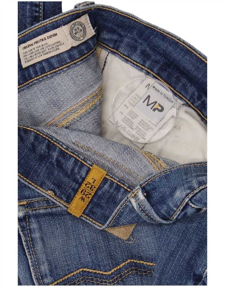 MELTIN' POT Womens Mendel Slim Jeans W29 L32 Blue Cotton