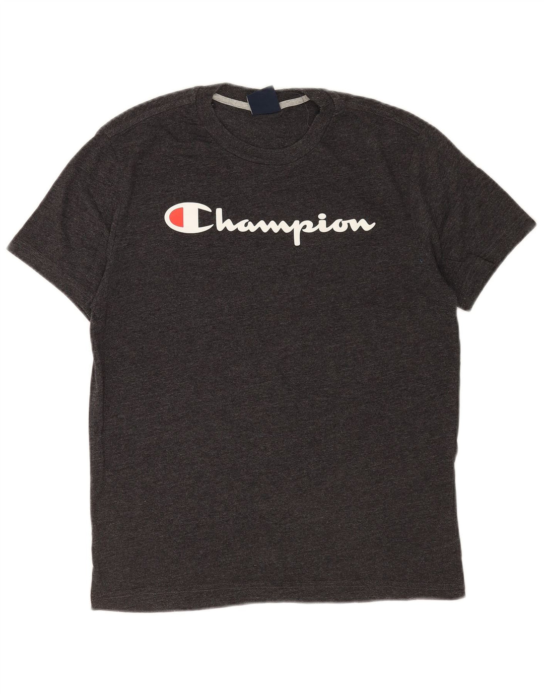 CHAMPION Mens Loose Fit Graphic T-Shirt Top Small Grey