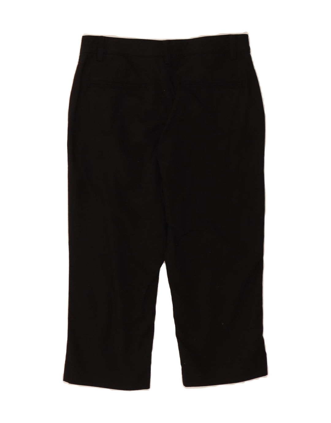 RALPH LAUREN Womens Straight Capri Trousers US 8 Medium W30 L21 Black Vintage Ralph Lauren and Second-Hand Ralph Lauren from Messina Hembry 