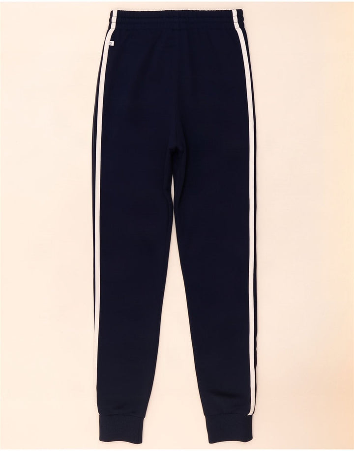 Adidas Mens Tracksuit Trousers Joggers XS Navy Blue Polyester