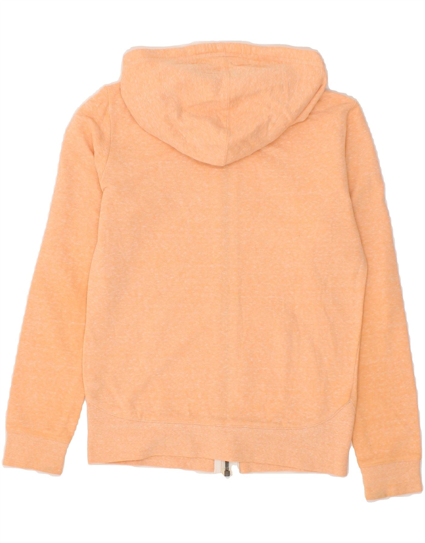 Sudadera con capucha y cremallera grafica para mujer REEBOK talla 4 6 del Reino Unido XS algodon naranja Ropa vintage y de segunda mano online Messina Hembry