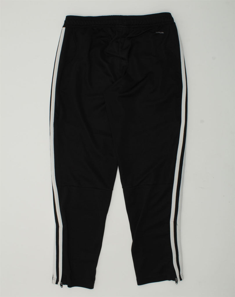 ADIDAS Boys Tracksuit Trousers 11-12 Years Black Polyester | Vintage Adidas | Thrift | Second-Hand Adidas | Used Clothing | Messina Hembry 