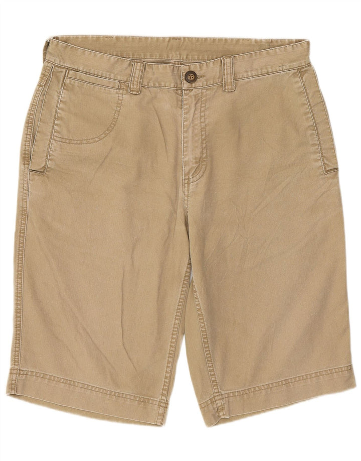 Wrangler Mens Morse Chino Shorts W31 Medium Beige Cotton
