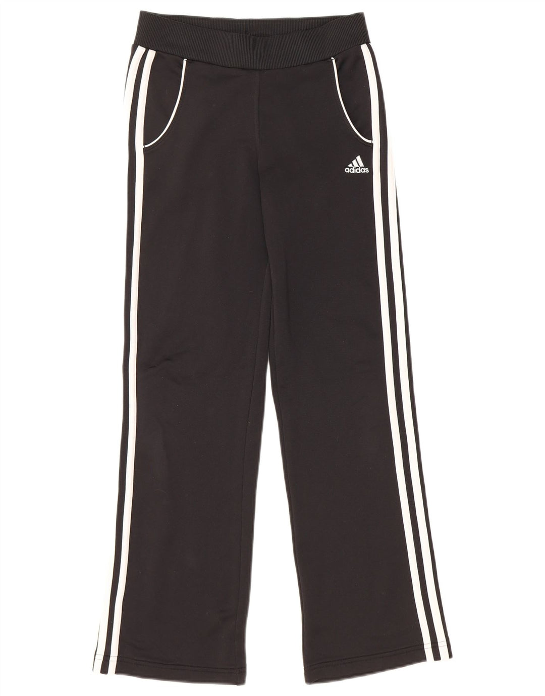 Adidas Girls Tracksuit Trousers 11-12 Years  Black Polyester