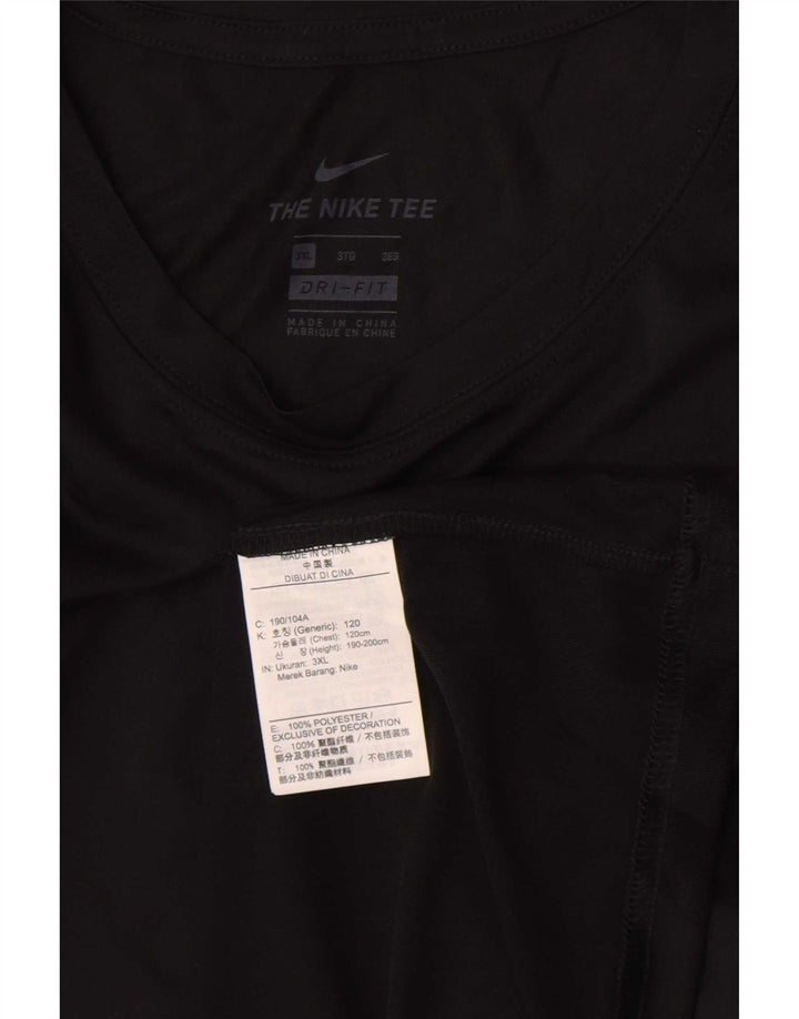 Nike Mens Dri Fit Vest Top 3XL Black Polyester
