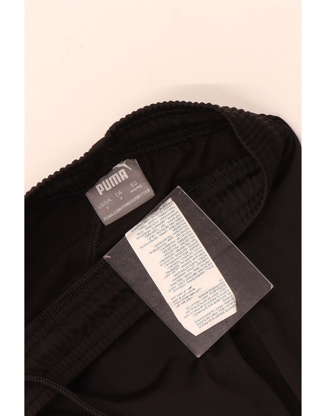 Puma Mens Tracksuit Trousers Joggers Small  Black Polyester