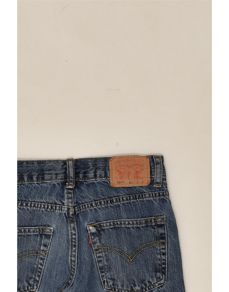 LEVI'S Boys 550 Relaxed Fit Straight Jeans 7-8 Years W24 L22 Blue Cotton | Vintage Levi's | Thrift | Second-Hand Levi's | Used Clothing | Messina Hembry 