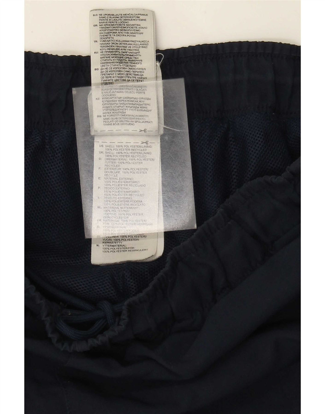 Adidas Mens Climalite Sport Shorts Large Navy Blue Polyester