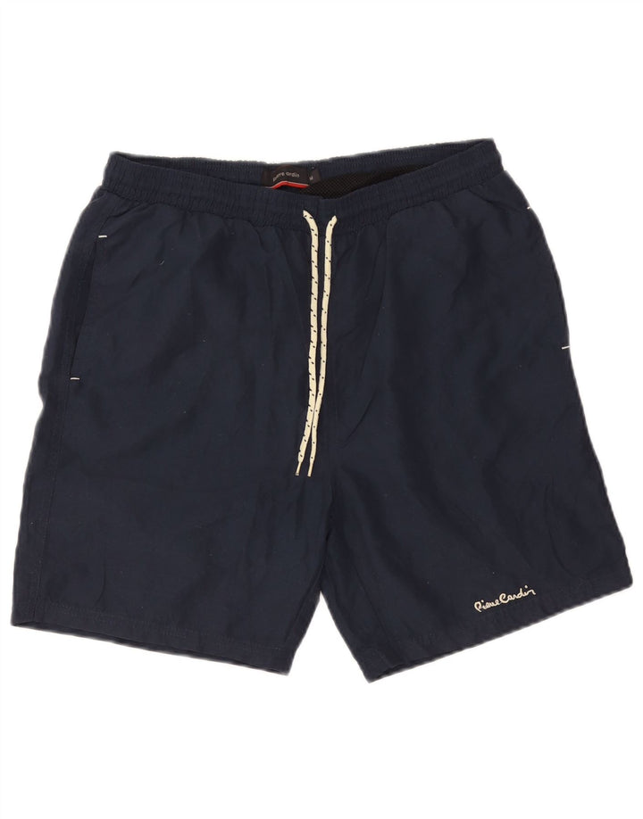 Pierre Cardin Mens Swimming Shorts Medium Navy Blue