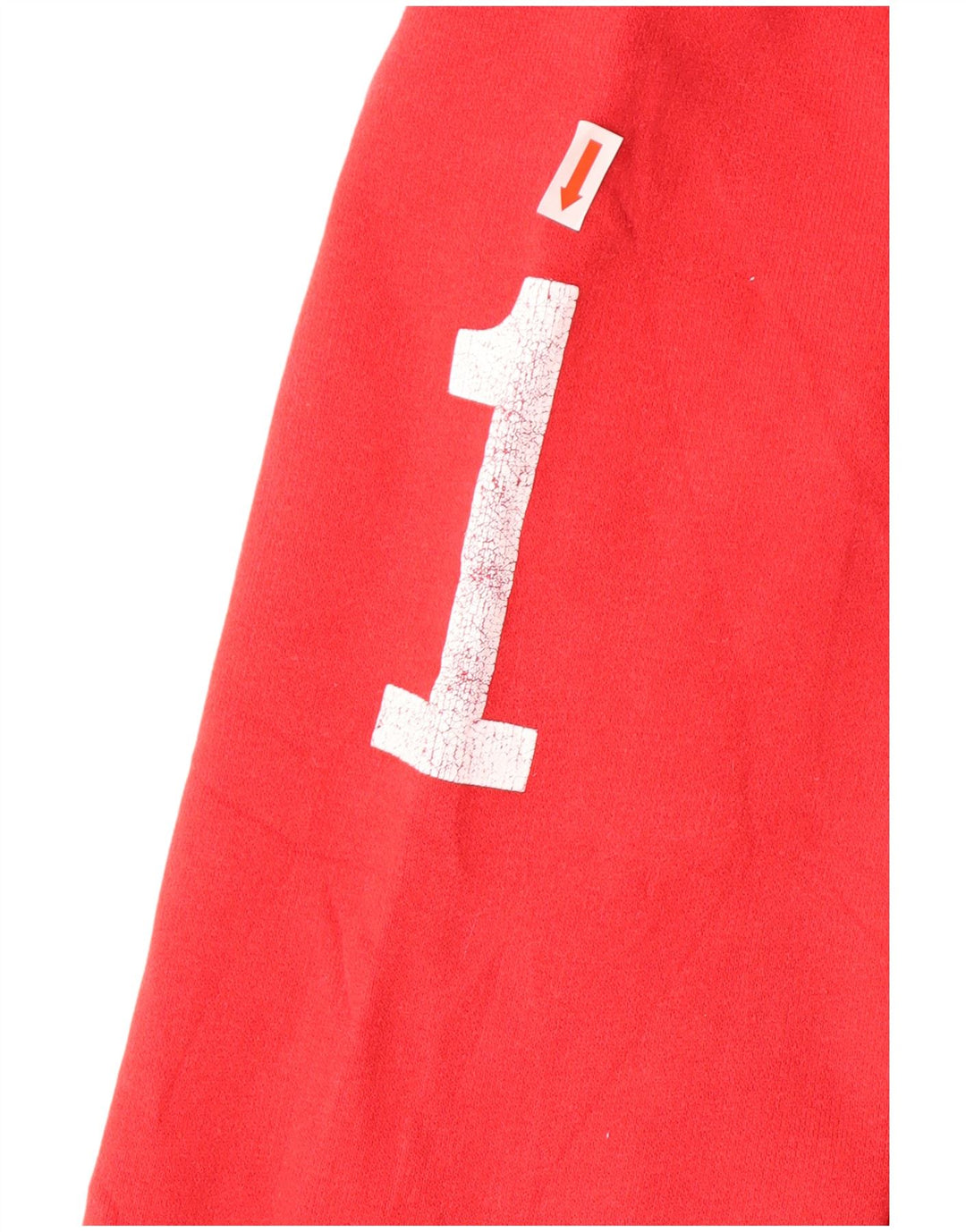 Superdry Mens Graphic Hoodie Jumper Small Red Cotton