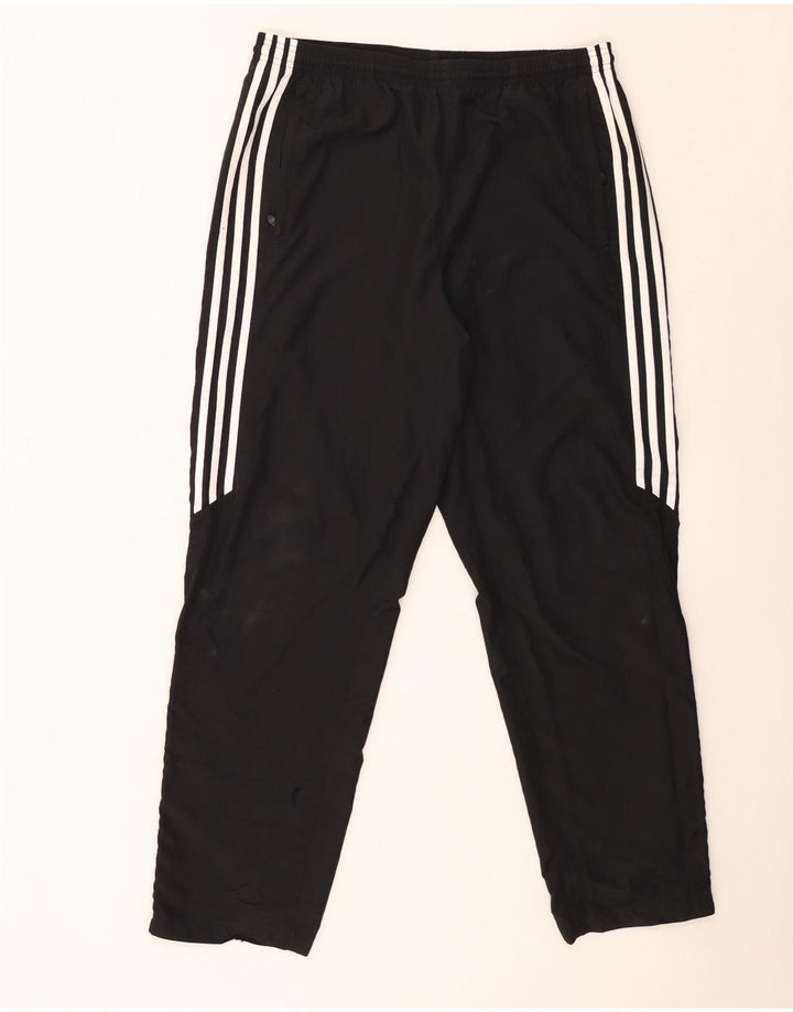 Adidas Mens Tracksuit Trousers Large  Black Polyester