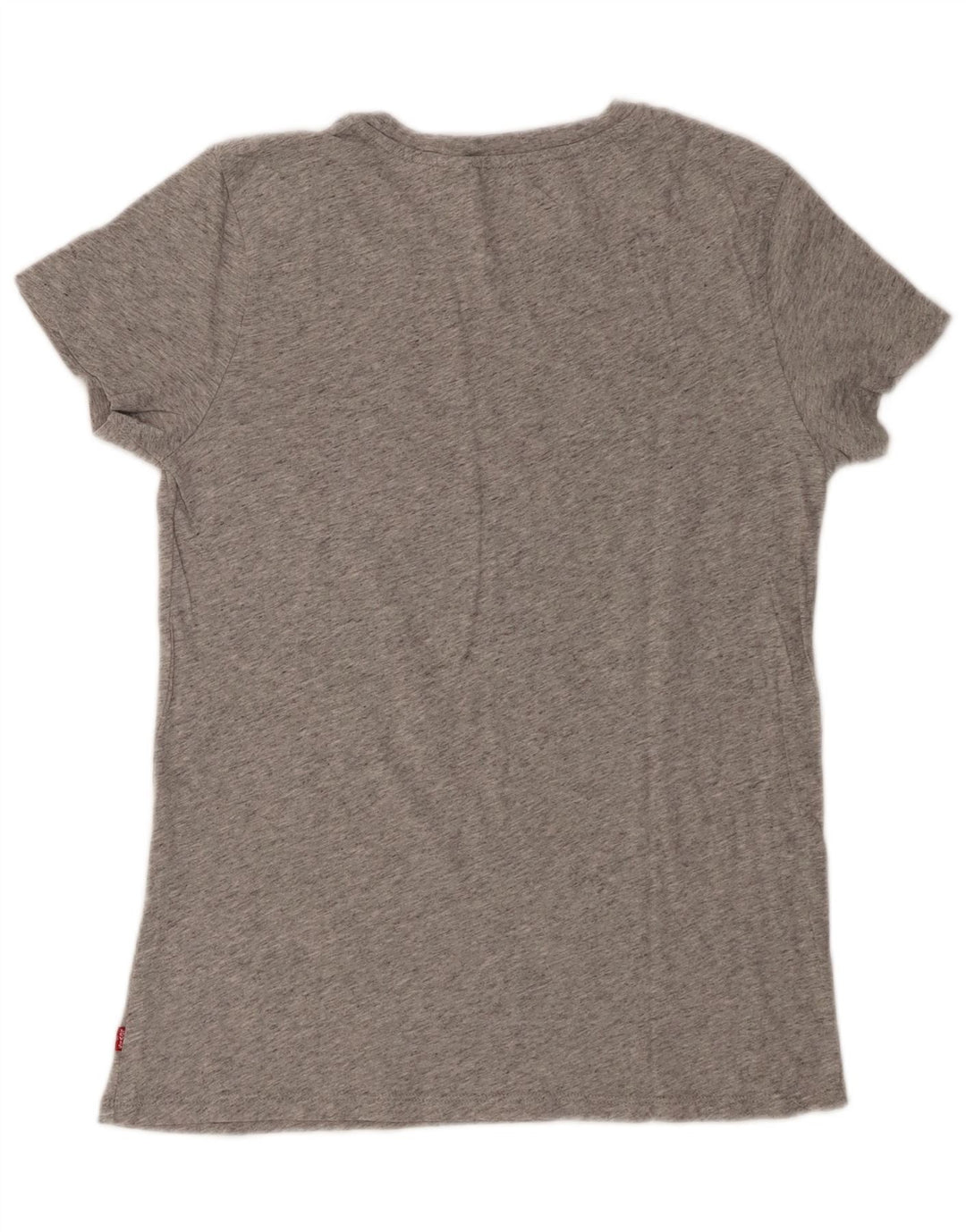 Levi's Womens Graphic T-Shirt Top UK 10 Small Grey Flecked