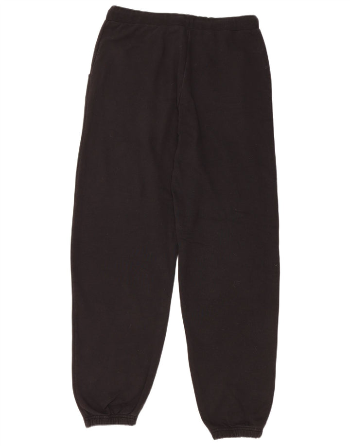 SUPERDRY Womens Tracksuit Trousers Joggers UK 10 Small Black Cotton