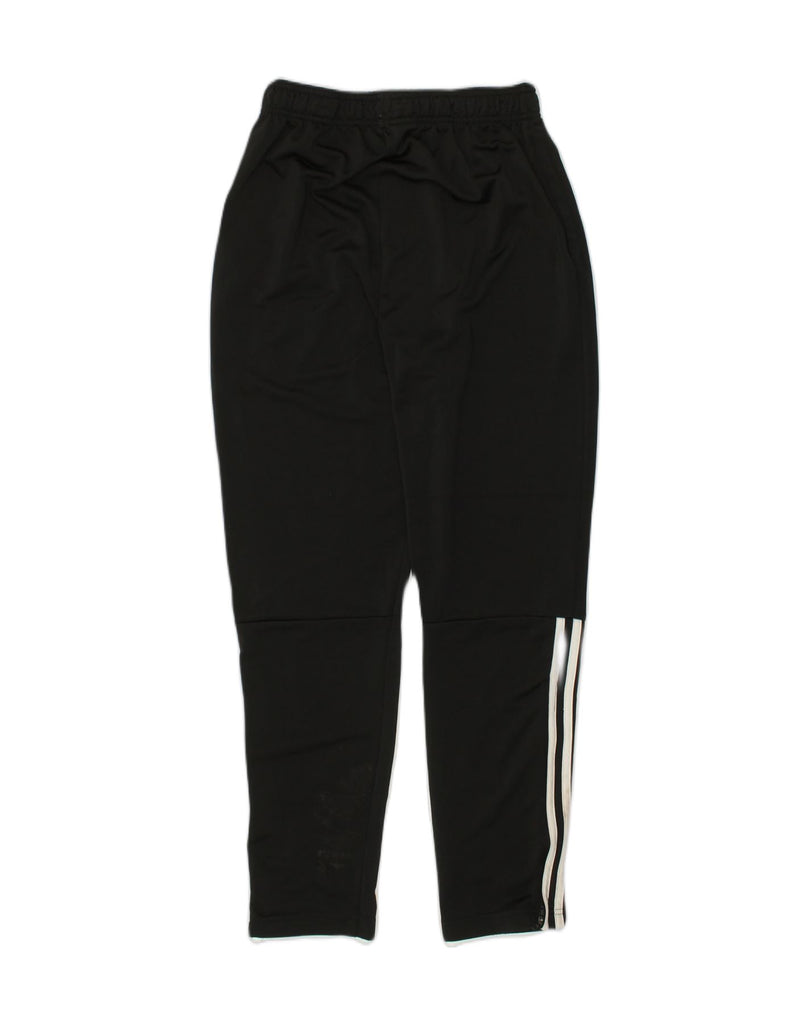 ADIDAS Boys Tracksuit Trousers 13-14 Years Black Polyester | Vintage Adidas | Thrift | Second-Hand Adidas | Used Clothing | Messina Hembry 